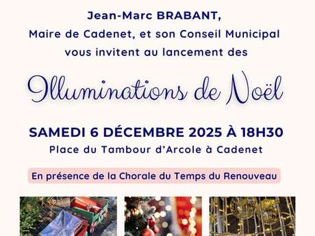 Illuminations de Noël à Cadenet