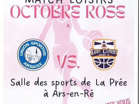 Solidaritätsmatch für „Octobre Rose“