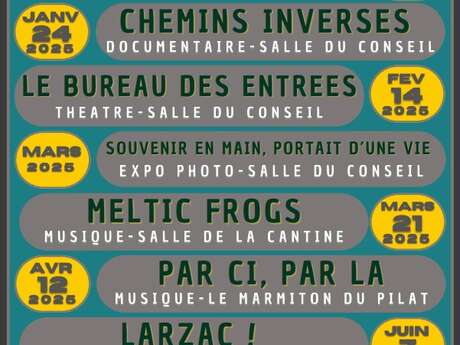 Les rencontres de la bibliothèque -Concert "Meltic Frogs"