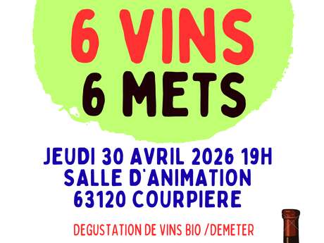 Dégustation de vin Bio et repas