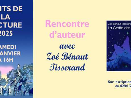 NUITS DE LA LECTURE : rencontre d'auteur