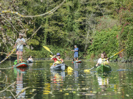 Rando kayak sur le Rhône sauvage à la journée Rando kayak sur le Rhône sauvage à la journée