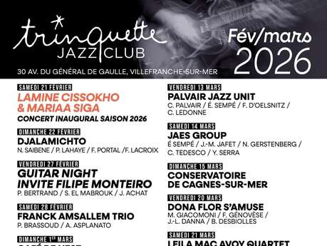 Concerts à la Trinquette Jazz Club