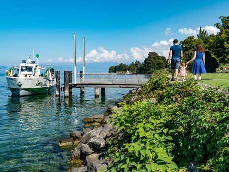 Die Wassergartenanlage von „Le Pré Curieux“