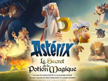 Screening of the film  "Astérix : Le Secret de la potion magique" at the Auditorium