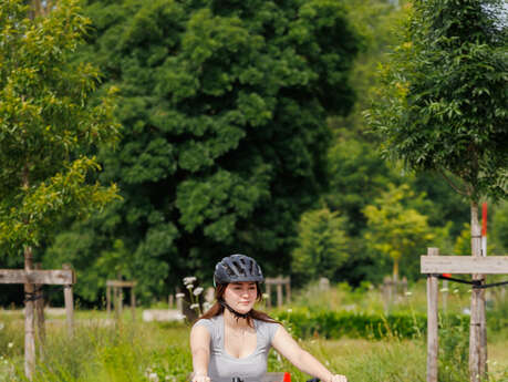 Electrically-assisted bicycle (EAB) rental at La Plaine Tonique