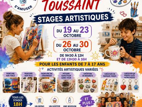 Vacances de la Toussaint a LOBO ART