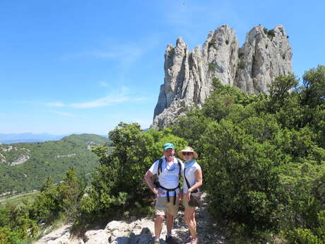 Week end - Randonnée dans les Dentelles au pied du Mont Ventoux