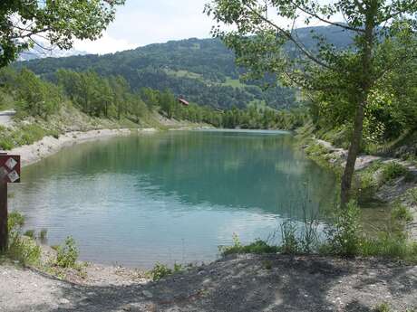 Angeln am Lac à Gannaz