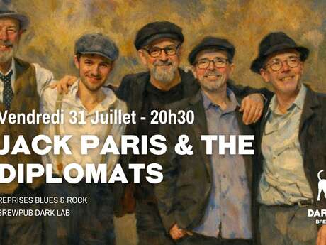 Concert JACK PARIS & THE DIPLOMATS - brewpub Dark Lab