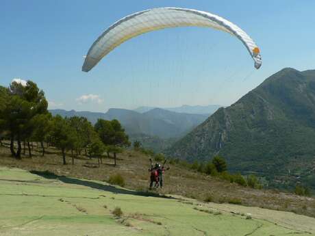 Site de décollage de parapente