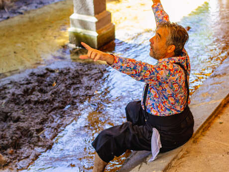 Spectacle "Ma déclaration d'humour à L'Auvergne"- Solo les pieds dans l'eau