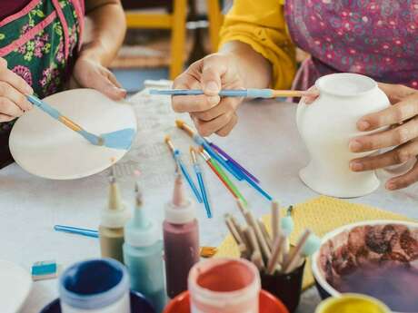 Atelier - Peinture sur céramique