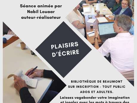 Atelier jeux d'écriture
