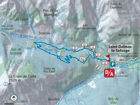 Randonnée Raquettes Circuit Gianto