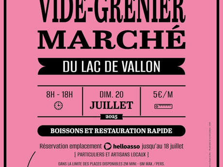 Vide Grenier et Marché des Artisans locaux