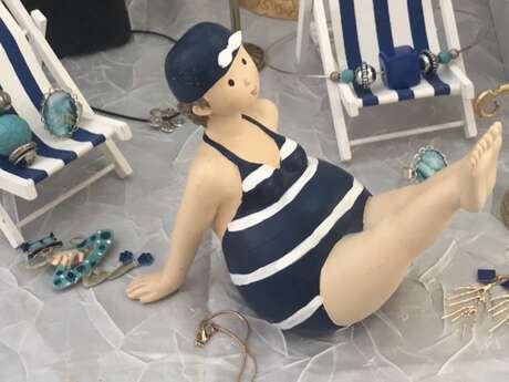 Les talents des drôles de dames exposent pour Noel à l'espace Carnot