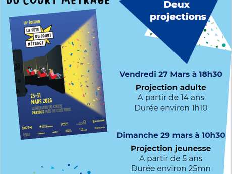 Fête du Court métrage : projection jeunesse