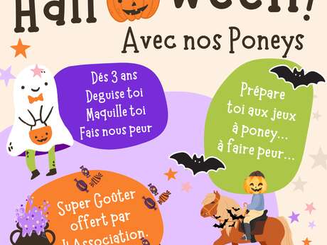 Viens Fêter Halloween avec nos Poneys !