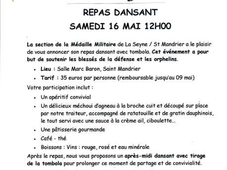 La Seyne / St Mandrier Military Medal Dinner Dance