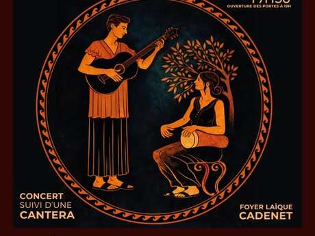 SOIRÉE MUSICALE TAMBOURS INTIMES :  Filumenas avec Jean-Philippe Perdereau & Anestel Finck à Cadenet