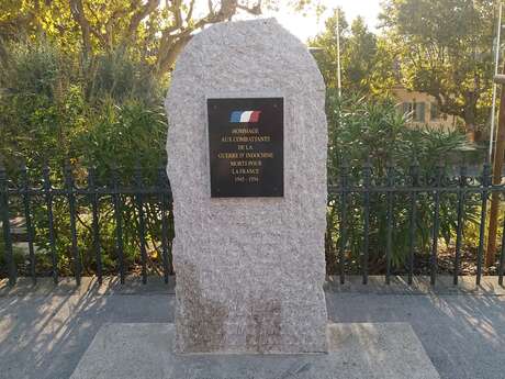 Stèle des combattants de la guerre d'Indochine