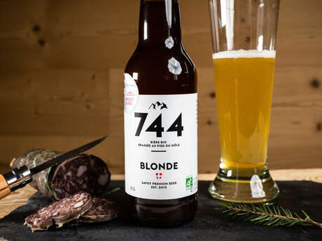 Dégustation bières bio de la société 744