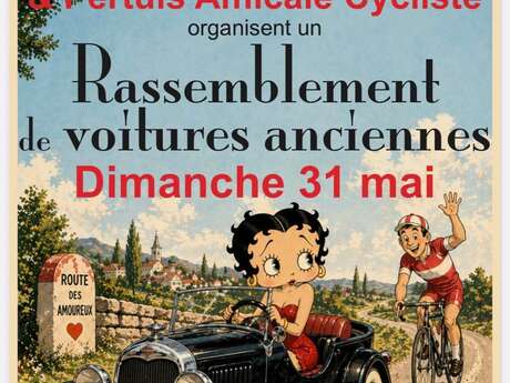 Rassemblement de voitures anciennes