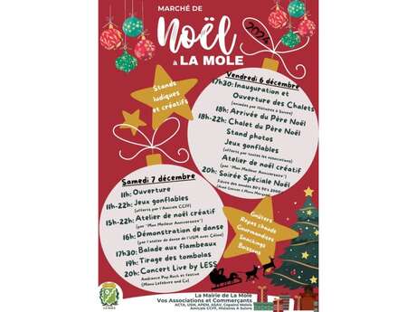 Marché de Noël à la Mole