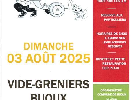 Grand vide-greniers annuel