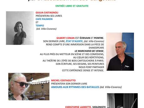 Rencontres lectures-musiques by the Alfredo Gangotena association