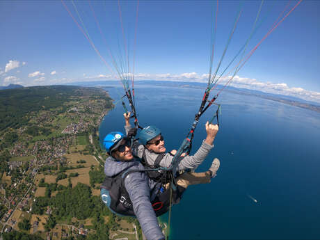 Paragliding dopen