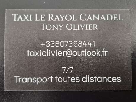 Taxi Tony Olivier