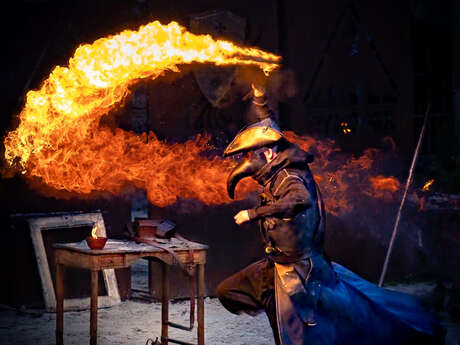 Spectacle pyrotechnique "Vitruvium" x Pyronix - Bonjour l'Hiver