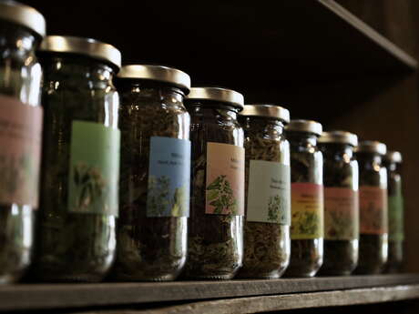 Tienda ecológica en la Ferme de Chosal