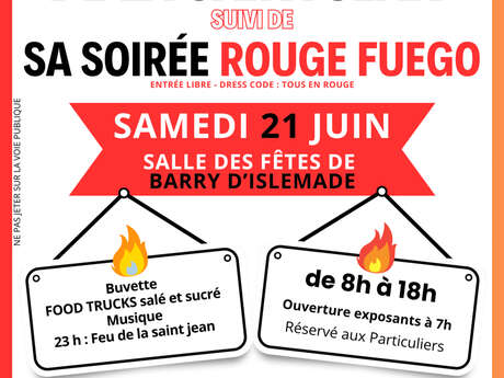 Vide-grenier, soirée et feu de la Saint-Jean