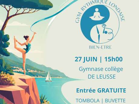 End-of-year rhythmic gymnastics show by GRL & Bien-Être