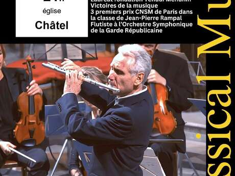 Virtuoso flute concert at the church - Guy Angelloz