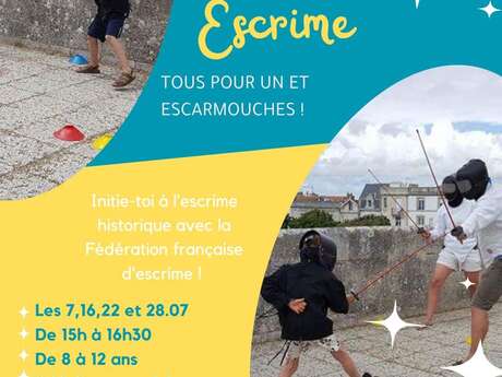 Atelier initiation Escrime
