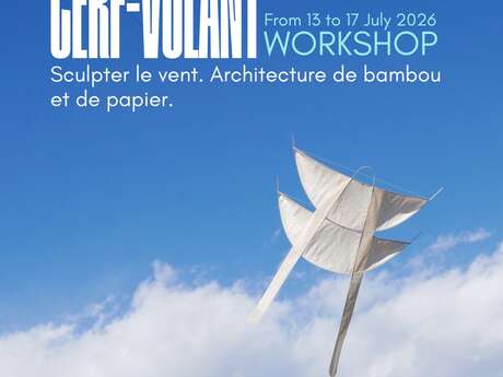 Cerf-Volant. Sculpter le vent. Architecture de bambou et de papier.