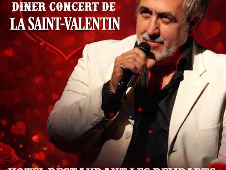 Dîner-concert de la Saint-Valentin au restaurant Les Remparts