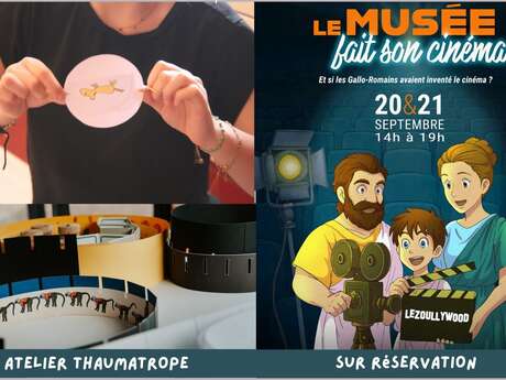 Atelier Thaumatrope - Journées européennes du patrimoine
