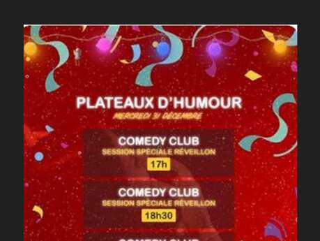 Comédie Club - Soirée jour de l'an avec un plateau d'humour