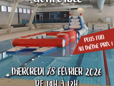 Parcours aquatique gonflable