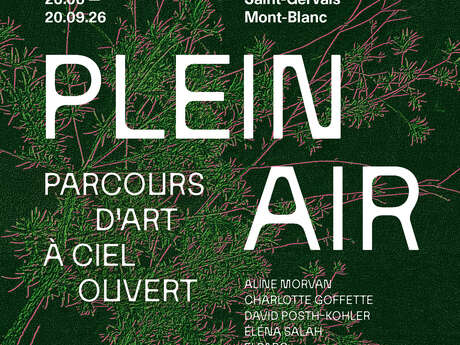 Vernissage - Plein Air, parcours d'art à ciel ouvert