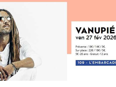 Concert : Vanupié