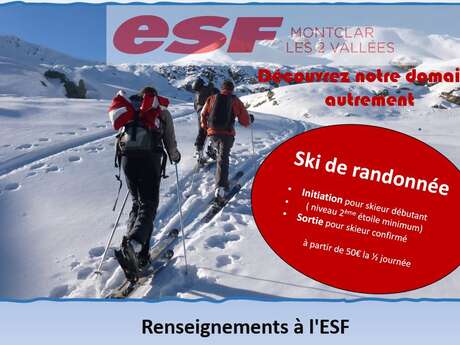 Initiation Ski de randonnée à Montclar
