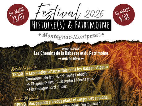 Festival "Histoire(s) et Patrimoine"