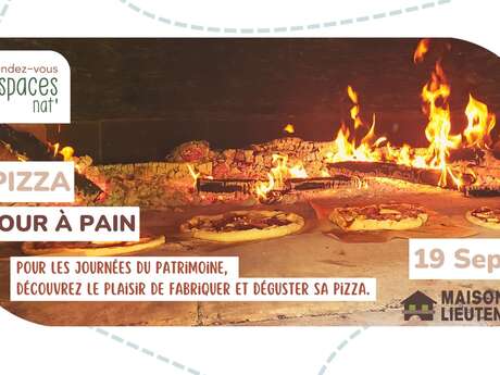 Dégustation : Pizza au four à pain
