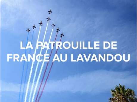 The Patrouille de France in Le Lavandou